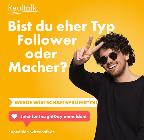 Werde Wirtschaftsprüfer*in